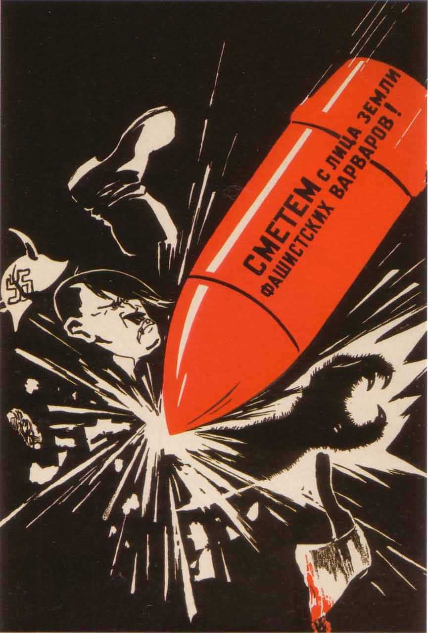 Wipe out the Nazi barbarians